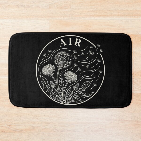 Item preview, Air Element Dandelion Botanical Emblem T-Shirt designed and sold by KreatoLab.