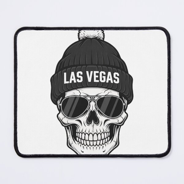 Item preview, Las Vegas Skull Beanie Gothic Streetwear Design designed and sold by JuanMcdow23594.