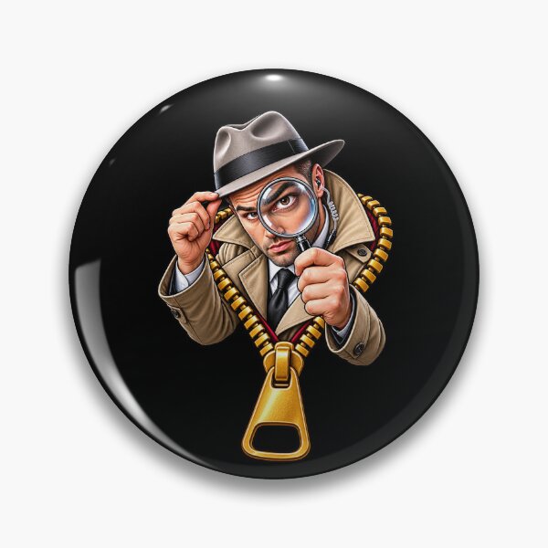 Item preview, Unzip Your Inner Spy designed and sold by halibutgoatramb.