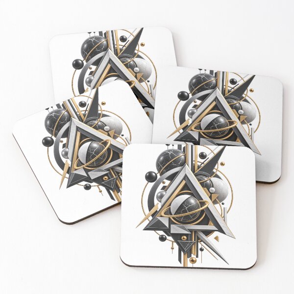 Item preview, Futuristic Geometric Art designed and sold by Print Print On.