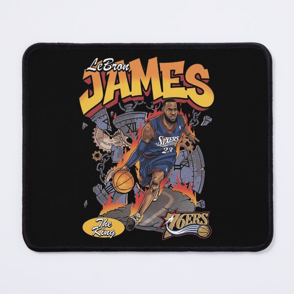 Item preview, Lebron James Philadelphia 76Ers Basketball The King 76Ers designed and sold by N0KITTAY.
