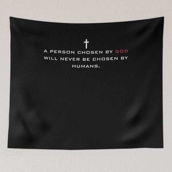 Item preview, Christian Chosen By God Faith Cross Message designed and sold by Flirt-Teez.