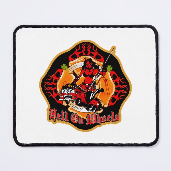 Item preview, Rescue Me - Ladder 62 Hell On Wheels Logo designed and sold by UKCoinsShopp.