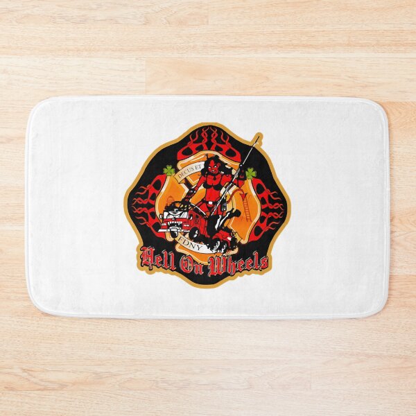 Item preview, Rescue Me - Ladder 62 Hell On Wheels Logo designed and sold by UKCoinsShopp.