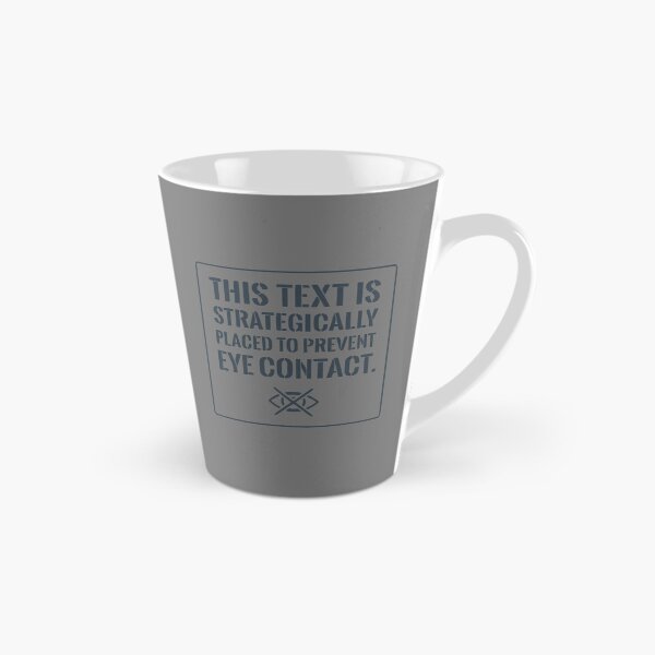 Item preview, Funny Introvert Shirt: Strategically Placed To Prevent Eye Contact (Grey Text) designed and sold by RetroNeon.