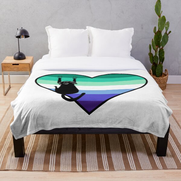 Item preview, Arañazo de gato Bandera gay Corazón designed and sold by Kit Barrie Creations.