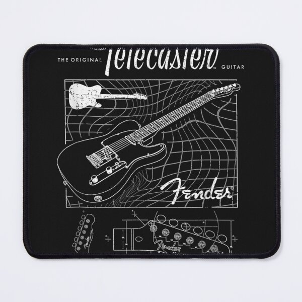 Item preview, Fender The Original Telecaster Guitar Schematic Poster Graphic Tee designed and sold by huydu342.