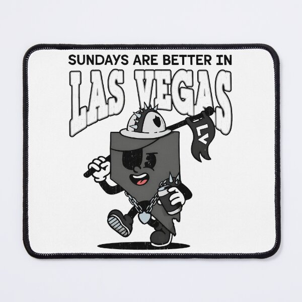Item preview, Sunday Las Vegas Mascot Adventure Retro Design designed and sold by JasonWolf63697.