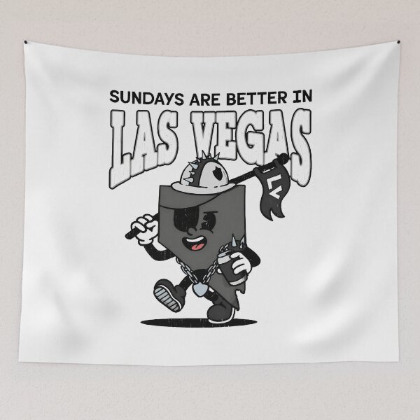 Item preview, Sunday Las Vegas Mascot Adventure Retro Design designed and sold by JasonWolf63697.