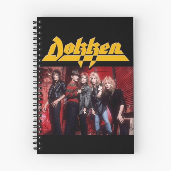 Item preview, Dokken 80s Heavy Metal Vintage Band Collage designed and sold by VivianaSchult.