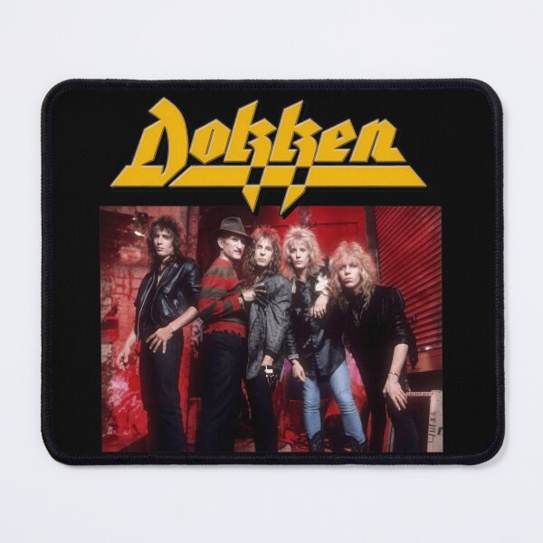 Item preview, Dokken 80s Heavy Metal Vintage Band Collage designed and sold by VivianaSchult.