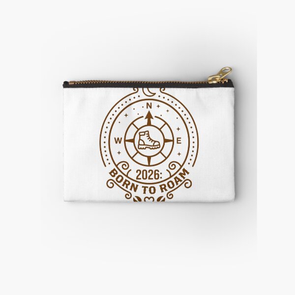 Item preview, 2026 Born To Roam Compass designed and sold by WearTheVibe Store.