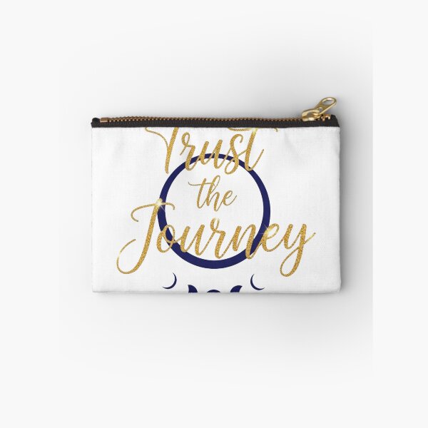 Item preview, Trust the Journey - Celestial Moon Phases Typography designed and sold by Dzblack.