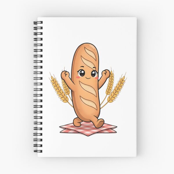 Item preview, Cute Kawaii French Baguette Bread Sticker designed and sold by ChibiPCStudio.