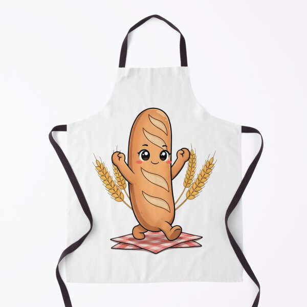 Item preview, Cute Kawaii French Baguette Bread Sticker designed and sold by ChibiPCStudio.