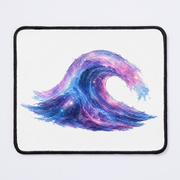 Item preview, Cosmic Ocean - Nebula Watercolor Space Art designed and sold by Chaoscience.