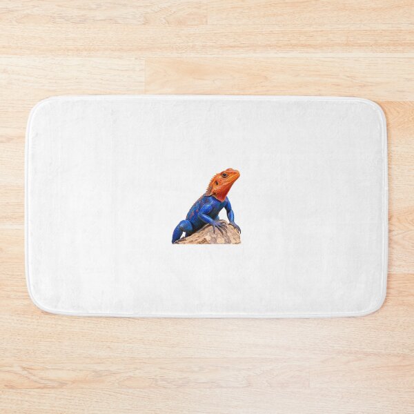 Item preview, Rainbow Agama Lizard Pop Art Wildlife Print designed and sold by Helt-enkelt.