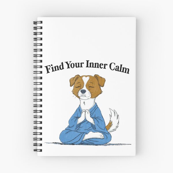 Item preview, Zen Meditation Dog Illustration for Yoga Lovers designed and sold by LafinaArt.