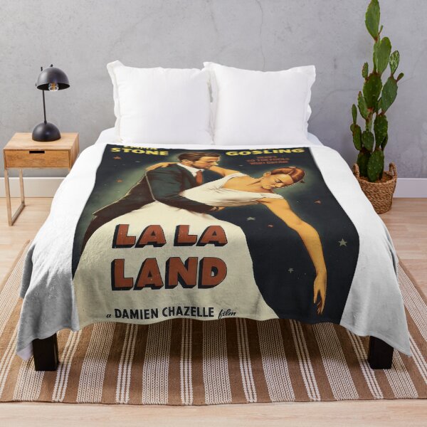 Item preview, Cover La La Land Vintage Movie Poster – Emma Stone & Ryan Gosling designed and sold by manuelhanss7.