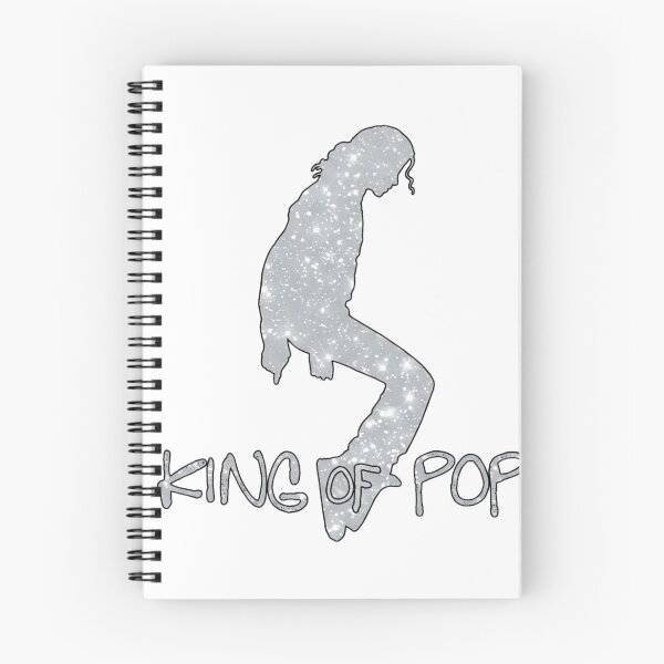 Item preview, King Of Pop Glitter Silhouette Tribute designed and sold by nova-bloom.