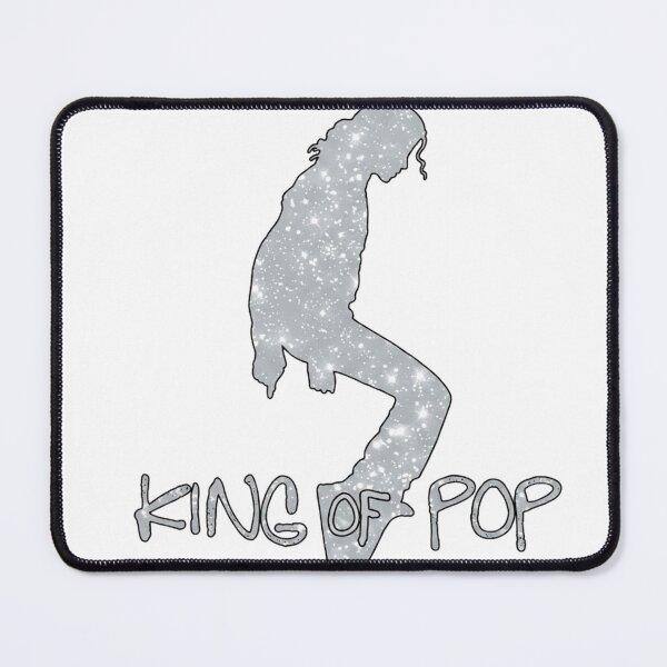 Item preview, King Of Pop Glitter Silhouette Tribute designed and sold by nova-bloom.