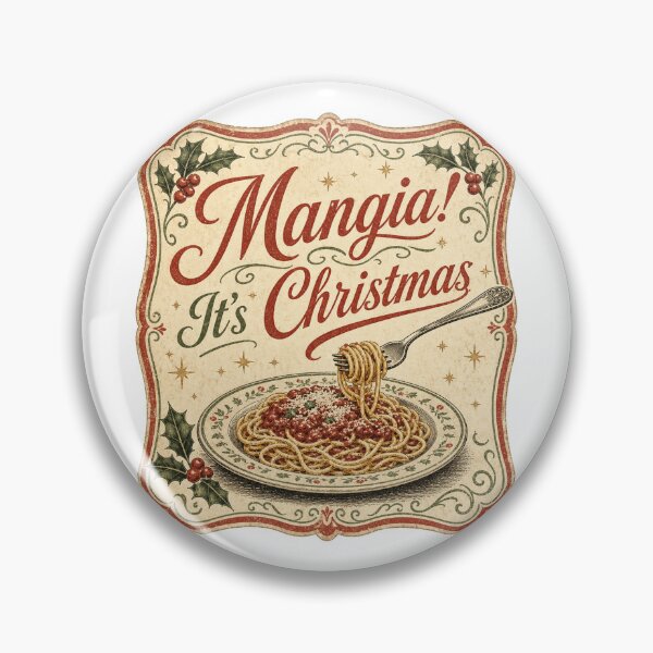 Item preview, Mangia It's Christmas Vintage Italian Christmas Pasta designed and sold by BoosterShop.