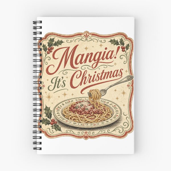 Item preview, Mangia It's Christmas Vintage Italian Christmas Pasta designed and sold by BoosterShop.