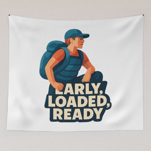 Item preview, Woman Rucker Early Loaded Ready Sunrise Carry Graphic designed and sold by Ainbowz-Artwork.