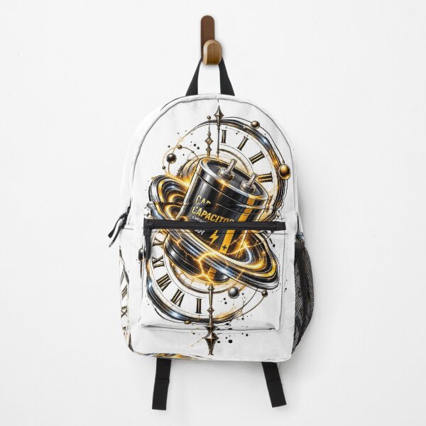 Item preview, Cosmic Capacitor Energy in Motion – Steampunk Electronics & Sci-Fi Tech designed and sold by Shakhbata-1.