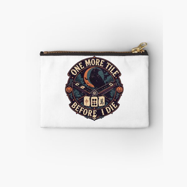 Item preview, Spooky Halloween Mahjong Club – Mahjong Lover Design designed and sold by JansenGS.