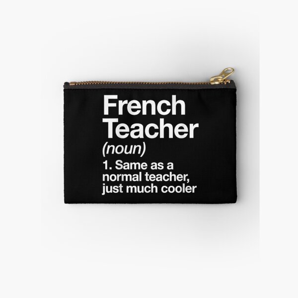 Item preview, French Teacher Definition Funny designed and sold by Foxintheloart.