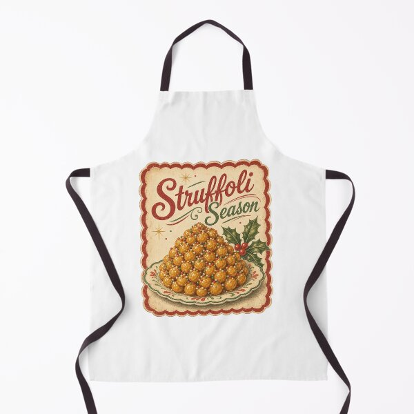 Item preview, Struffoli Season Vintage Italian Christmas Honey Balls designed and sold by BoosterShop.