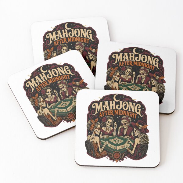 Item preview, Spooky Halloween Mahjong Club – Mahjong Lover Design designed and sold by JansenGS.