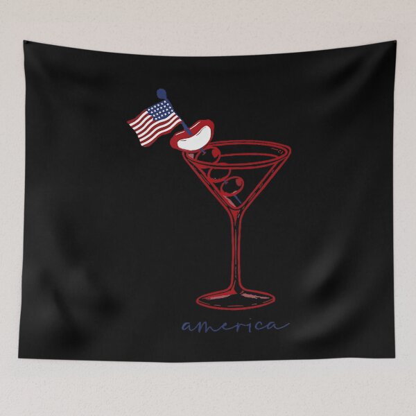 Item preview, 4th of July Funny Hot Dog Martini top gift designed and sold by JimJefferiesSh.