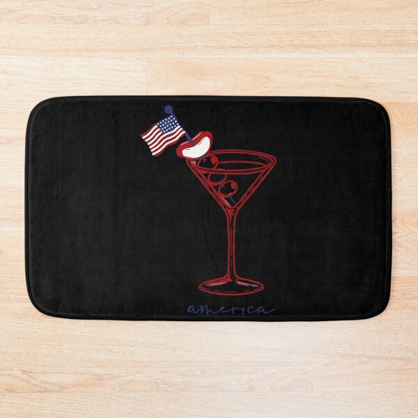 Item preview, 4th of July Funny Hot Dog Martini top gift designed and sold by JimJefferiesSh.