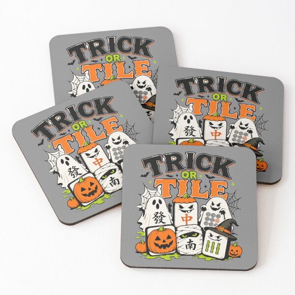 Item preview, Spooky Halloween Mahjong Club – Mahjong Lover Design designed and sold by JansenGS.