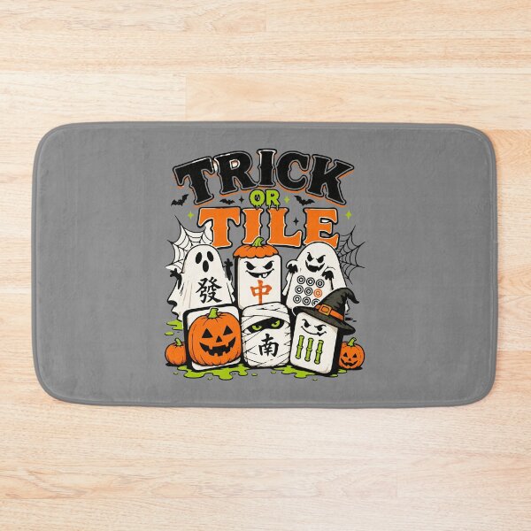 Item preview, Spooky Halloween Mahjong Club – Mahjong Lover Design designed and sold by JansenGS.