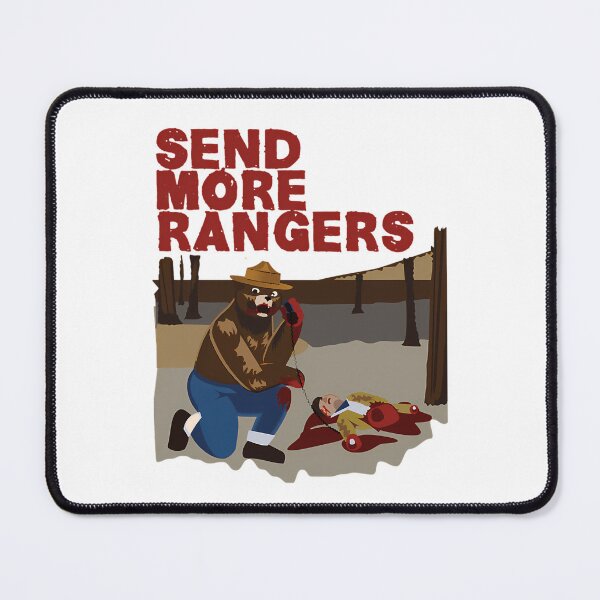 Item preview, Send More Rangers Grizzly Bear Retro designed and sold by UKCoinsShopp.