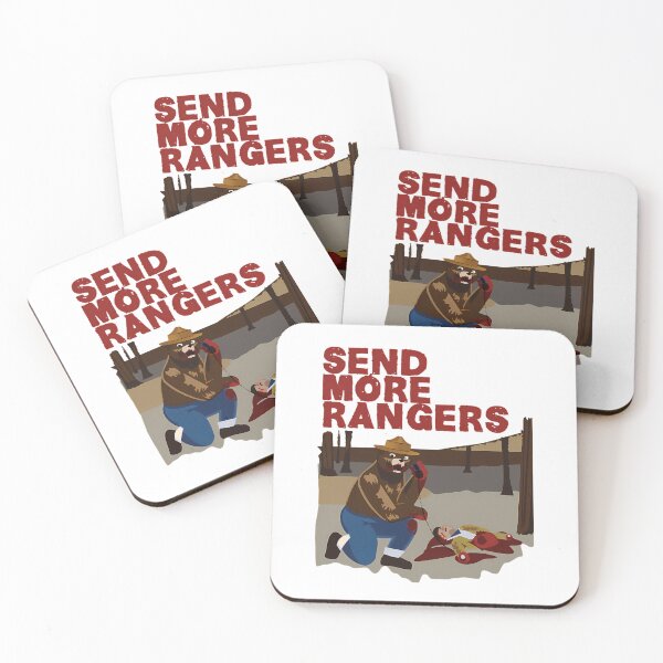Item preview, Send More Rangers Grizzly Bear Retro designed and sold by UKCoinsShopp.