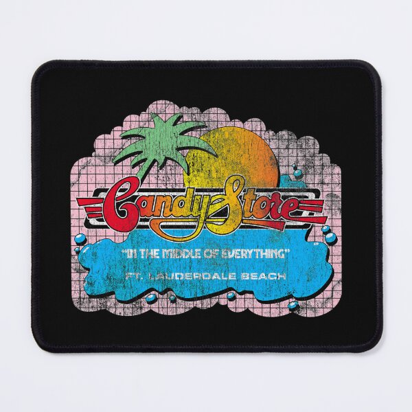 Item preview, Tropical Palm Tree Sunset Grid Cloud Slogan designed and sold by West Barn ⭐⭐⭐⭐⭐.