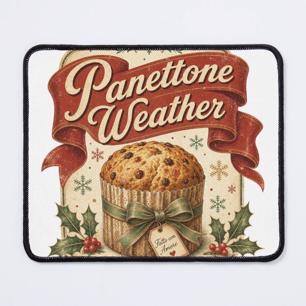 Item preview, Panettone Weather Vintage Italian Christmas Bread designed and sold by BoosterShop.