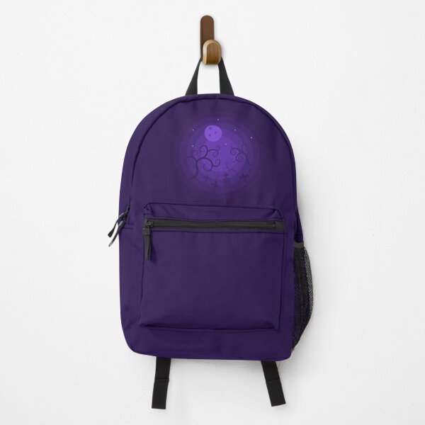 Item preview, Spooky Halloween Graveyard Beneath a Purple Moon designed and sold by CozyLittleShop.