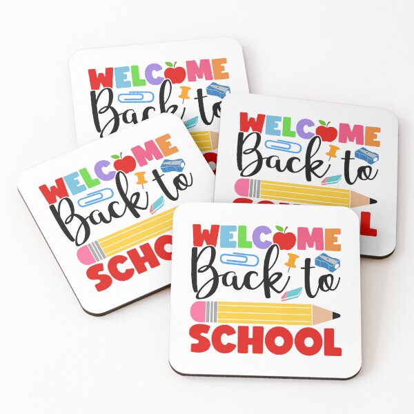 Item preview, Welcome Back to School with Supplies designed and sold by Vision Crafted.