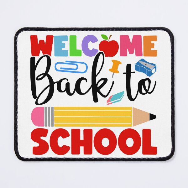 Item preview, Welcome Back to School with Supplies designed and sold by Vision Crafted.