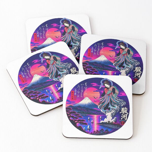 Item preview, Neon Suruga Ukiyo-e designed and sold by R&A HANDMADE.