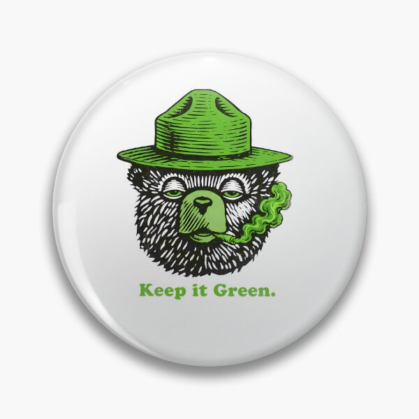 Item preview, Smokey Bear Keep It Green Forest Fire Prevention designed and sold by UKCoinsShopp.