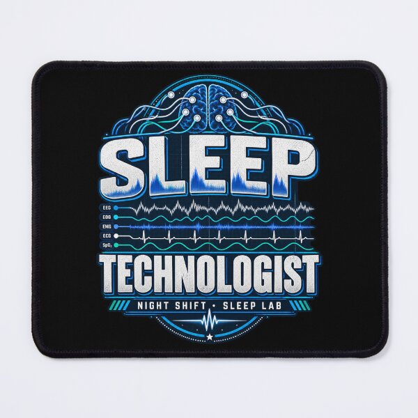 Item preview, Sleep Technologist Night Shift Sleep Lab Design designed and sold by amndro.