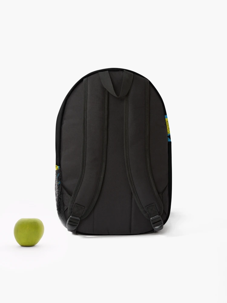 Thumbnail 2 of 3, Backpack, Slanted Script Two Tone Distressed Lettering designed and sold by West Barn ⭐⭐⭐⭐⭐.