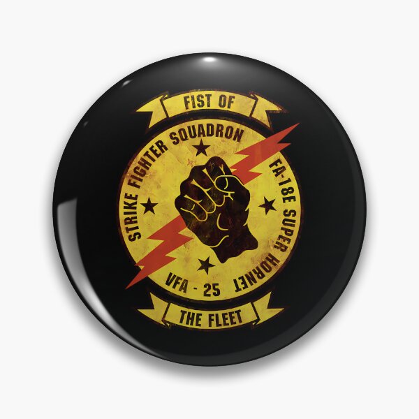 Item preview, Military Strike Fighter Squadron Fist And Red Lightning designed and sold by deniz-.