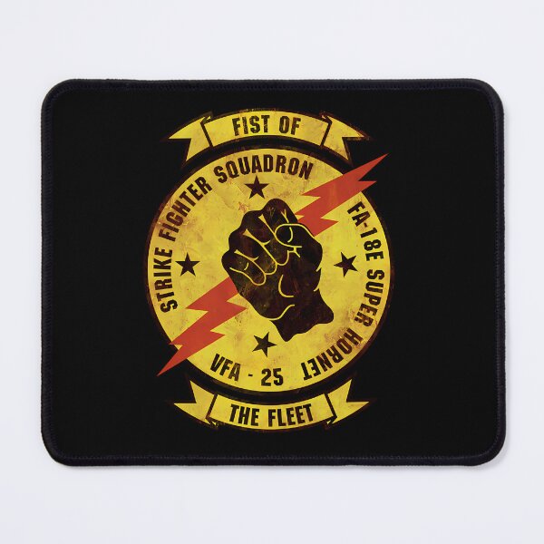 Item preview, Military Strike Fighter Squadron Fist And Red Lightning designed and sold by deniz-.